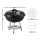 Grillz Compact Portable Charcoal BBQ with Lid 34cm Stainless Steel Grill Lightweight for Camping Tailgating