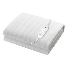 Giselle Bedding Single Size Electric Blanket - 100% Polyester, 3 Heat Levels, Overheat Protection, Machine Washable Giselle Bedding Single Size Electric Blanket - 100% Polyester, 3 Heat Levels, Overheat Protection, Machine Washable