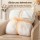 Giselle Bedding 203x230cm Flannel Fleece Throw Blanket - Ultra-Plush, Lightweight, Cosy Sofa & Bed Accent in White