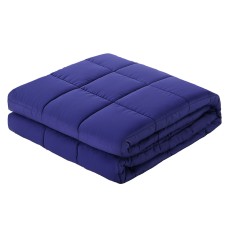 Giselle Bedding 11KG Weighted Blanket - Microfibre, 5-Layer Comfort, DTPS, 152x203cm, Blue for Kids & Adults Sleep