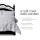 Giselle Bedding Diamond Grey Super King Quilt Cover Set - Luxurious 3-Piece Pinch Pleated Microfibre Bedding