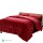 Giselle Bedding Faux Mink Quilt Burgundy Super King – Luxurious 500gsm, Thermo-Regulating, Includes Pillowcases