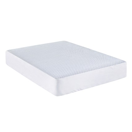Giselle Bedding Cooling & Waterproof Mattress Protector Double Size, 200gsm PE Fabric, Deep Pocket 35cm, Soft & Quiet