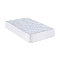 Giselle Bedding Cooling Mattress Protector Single - 200gsm PE Fabric, Waterproof, Breathable, Deep Pocket 35cm Fit