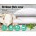 Giselle Bedding Memory Foam Pillow Twin Pack 70x40cm Shredded Viscoelastic Bamboo Cover Washable Hypoallergenic