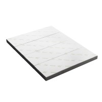 Giselle Bedding Queen Foldable Mattress, Bamboo Fabric Cover, High-Density Foam, Washable, Multi-Use, 203x153x10cm