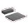 Giselle Bedding Queen Foldable Mattress - Tri-Fold Design, High-Density Foam, Dark Grey, Washable Cover, 203x153cm