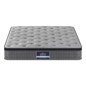 Giselle Bedding DOVE Series Double Mattress 26cm - Natural Latex Foam, Bamboo Charcoal, Euro Top, Medium-Firm, Grey