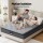 Giselle Bedding DOVE Series Double Mattress 26cm - Natural Latex Foam, Bamboo Charcoal, Euro Top, Medium-Firm, Grey
