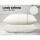 Giselle Bedding Memory Foam Pillows Twin Pack 13cm Thick 70x40cm Deluxe Shredded Visco Elastic, Set of 2