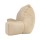 Giselle Bedding Oatmeal Reading Pillow with Armrests – Faux Suede, 1.5kg Hollowfibre, 49x49x15cm, Perfect for Dorm