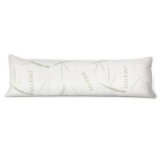 Giselle Bedding Full Length Body Support Pillow with Bamboo Cover - 120cm Gel Memory Foam for Ultimate Comfort