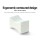 Giselle Bedding Memory Foam Knee Pillow - Ergonomic Contoured Design, 40D Density, Rayon Cover, 32x18x20cm, Pain Relief
