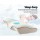 Giselle Bedding Memory Foam Contour Pillow - Butterfly Shape, 60x35cm, Neck & Shoulder Support, Washable Cover