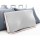 Giselle Bedding Memory Foam Contour Pillow, 60cm x 35cm, Butterfly Shape, High-Density, Removable Cover, Grey