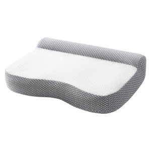 Giselle Bedding Memory Foam Contour Pillow - Ergonomic Neck Support, Removable Washable Cover, 58x39cm, Plush Comfort