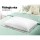 Giselle Bedding 4-Pack Hotel Family Pillows Set, 2 Firm & 2 Medium, 100% Cotton Cover, Polyester Fill, 48x73cm