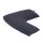 Giselle Bedding V Shape Pillow Boomerang Nursing Body Cushion in Grey - Ergonomic Support, Machine Washable, 58x35x18cm