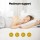 Giselle Bedding Memory Foam Pillow - 60x40cm, Cool & Breathable, Supportive for All Sleep Positions, Washable Cover