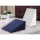Giselle Bedding Wedge Pillow - 3-in-1 Support, Cool Gel Memory Foam, Waterproof Cover, 62x64x30cm, White & Blue