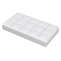 Giselle Bedding Bamboo Mattress Topper Pillowtop, 4.5cm Thick, Anti-Allergy, Dust Mite Resistant, Cot Size 69x130cm