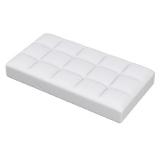 Giselle Bedding Bamboo Mattress Topper Pillowtop, 4.5cm Thick, Anti-Allergy, Dust Mite Resistant, Cot Size 69x130cm