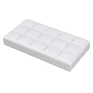 Giselle Bedding Bamboo Mattress Topper Pillowtop, 4.5cm Thick, Anti-Allergy, Dust Mite Resistant, Cot Size 69x130cm