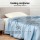 Giselle Bedding 200GSM Tencel Quilt - Lightweight, Moisture-Wicking, Machine Washable, Single Size, Blue