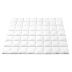 Giselle Bedding 700GSM Duck Down Feather Quilt Double - Luxurious Winter Blanket with 100% Cotton Cover, 210x180cm