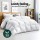 Giselle Bedding 700GSM Duck Down Feather Quilt Double - Luxurious Winter Blanket with 100% Cotton Cover, 210x180cm