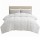 Giselle Bedding King Size 400GSM Microfibre Quilt - All-Season Comforter with Baffle Box Design, Anti-Allergic, White