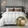 Giselle Bedding 800GSM Wool Quilt Extra Thick Super King Winter Doona 100% Wool Filling 100% Cotton Cover
