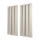 Artiss Blockout Curtains 2x 132x160cm Thermal Insulated Eyelet Drapes Beige 230GSM Triple Weave Fabric