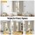 Artiss Blockout Curtains 2x 132x160cm Thermal Insulated Eyelet Drapes Beige 230GSM Triple Weave Fabric