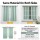 Artiss Blockout Curtains 2x132x160cm Thermal Insulated Eyelet Drapes Green 230GSM Triple Weave Light Control