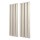 Artiss Blockout Curtains 2x 132x213cm Beige Thermal Insulated Eyelet Drapes 230GSM Triple Weave Curtains