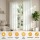 Artiss Blockout Curtains 2 Panels 132x213cm White Light Filtering 110GSM Polyester Rod Pocket Drapes