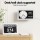Artiss 10" Digital Day Clock with Alarms & Photo Frame, Auto-Dimming, Multi-Language, White ABS, Senior-Friendly