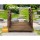 Gardeon Wooden Garden Decor Bridge, Fir Wood, 150cm, Rustic Arch Design, Weatherproof, 200kg Capacity