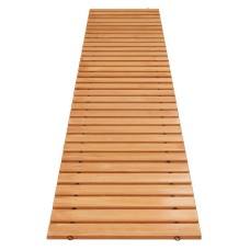 Gardeon 8FT Cedar Garden Pathway: Weather-Resistant, Anti-Slip Roll-Out Walkway with Stakes for Easy Storage & Transport Gardeon 8FT Cedar Garden Pathway: Weather-Resistant, Anti-Slip Roll-Out Walkway with Stakes for Easy Storage & Transport