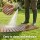 Gardeon 8FT Fir Wood Garden Pathway Roll Up Curved Walkway 240cm Anti Slip Brown Outdoor 8FT Pathway