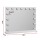 Embellir Makeup Mirror, Metal MDF, 58x45cm, White, Hollywood Vanity with LED Light, Touch Control, 10x Magnification