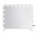 Embellir Makeup Mirror, Metal Frame, 80x65cm, White, Hollywood Vanity with LED Light, Touch Controls, 18 Bulbs