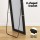 Embellir Full-Length Floor Wall Mirror, Aluminium Alloy Frame, 160x50cm, Black, Elegant Décor, Easy Install