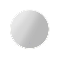 Embellir Wall Mirror with LED Light, 90cm Round, Anti-Fog, Touch Control, Bathroom Vanity, Home Decor