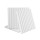 Artiss 3D Vertical PVC Wall Panels Set of 15 50x50cm White Lightweight Water Resistant Feature Wall Covering