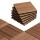 Gardeon 27PCS Pine Wood Deck Tiles 30x30cm Interlocking Patio Balcony Flooring Natural Timber 27 Pack