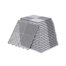 Giantz 20PCS 40x40cm Garage Interlocking Floor Tiles Grey Heavy Duty Self-Draining Non-Slip Polypropylene