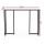Artiss Console Table, Marble Effect, 100cm x 30cm x 78cm, White, Industrial Style, Durable & Space-Saving Design