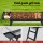 Grillz Charcoal BBQ Grill Smoker: Portable, Foldable, Stainless Steel, 60x22cm, Outdoor Camping with Extra Trays